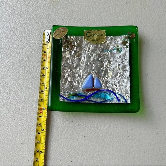 Il Girasole Murano Glass Decorative Plate - Picture 5 of 5